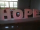 HOPE INFLATABLE LED LETTER S...