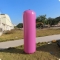 pink inflatable advertising ...