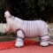 inflatable big hippo animal ...