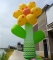 giant inflatable flower mode...