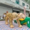 custom inflatable leopard an...