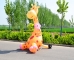 advertising inflatable giraf...