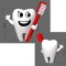 inflatable tooth cartoon adv...
