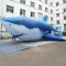 inflatable big shark fish ba...