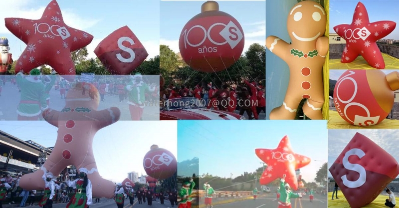Inflatable Christmas Parade Balloon Show | 2021 | Siman