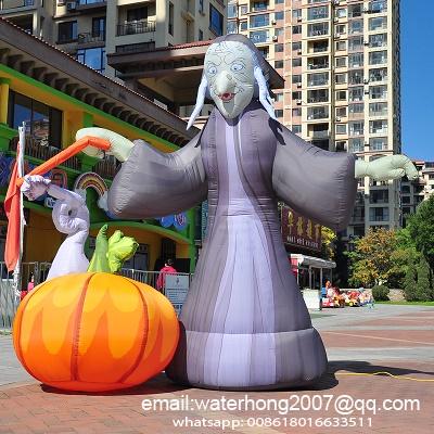 inflatable halloween witch c...
