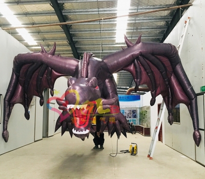inflatable dragon cartoon in...