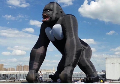 inflatable gorilla cartoon i...