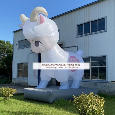 inflatable ghoat cartoon, in...