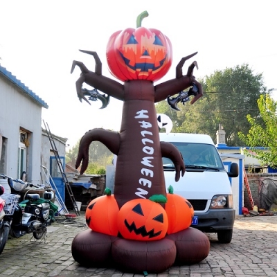 inflatable pumpkin tree infl...