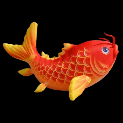 inflatble golden fish cartoo...