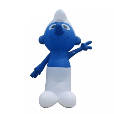 Customized inflatable Smurfs...