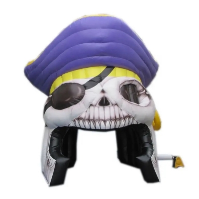 Purple Pirate skull inflatab...