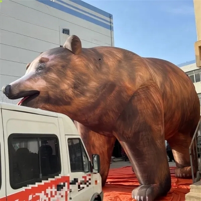 giant inflatable bear cartoo...