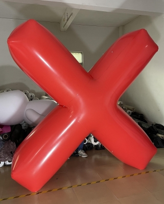 inflatable x letter balloon ...