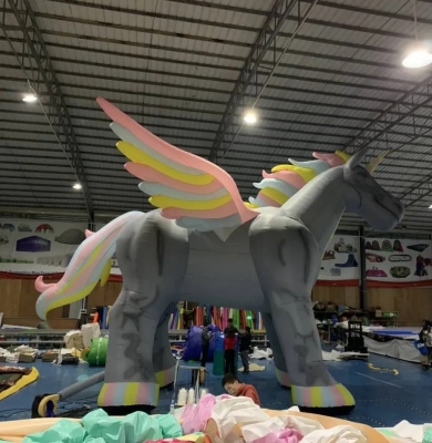giant inflatable unicorn hor...