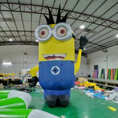 giant inflatable minion cart...