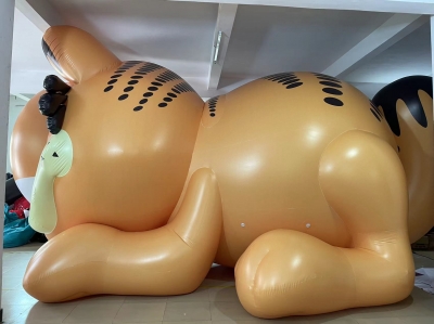 advertising inflatable cat c...