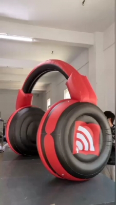 custom inflatable headphone ...