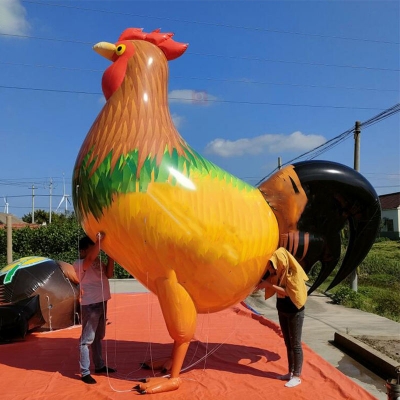 inflatable pvc rooster ballo...