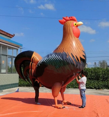inflatable flying rooster ba...