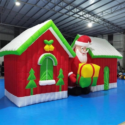 Inflatable Christmas House w...