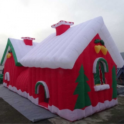 inflatable log cabin grotto ...