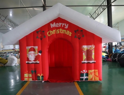 Inflatable Christmas House w...