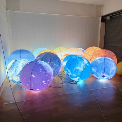 PVC inflatable planet balloo...