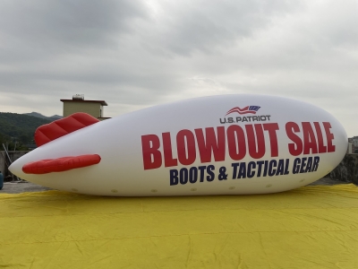 inflatable blimp balloon, in...