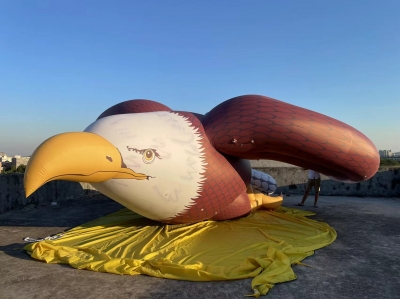 custom inflatable eagle ball...