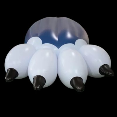 PVC inflatable paw balloon i...