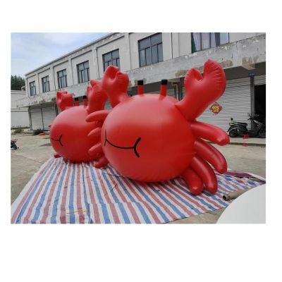 inflatable crab balloon pvc ...