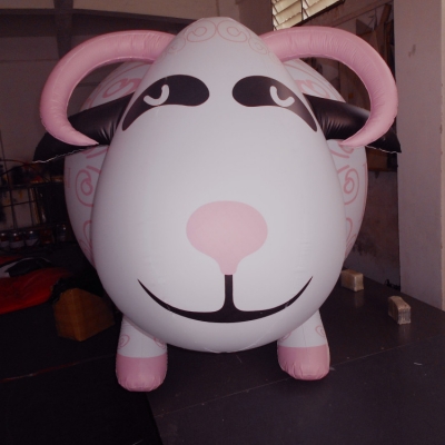 inflatable sheep balloon adv...
