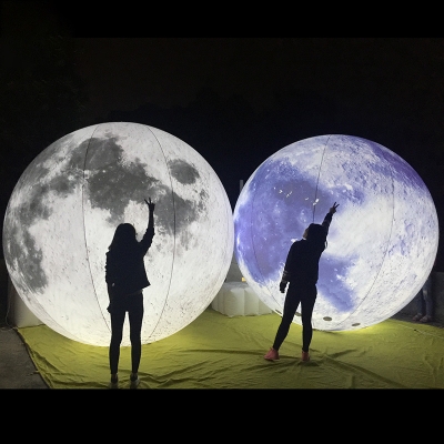 LED inflatable moon inflatab...