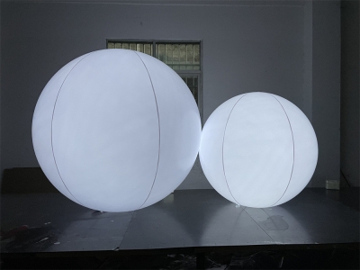 LED inflatable sphere ballon...
