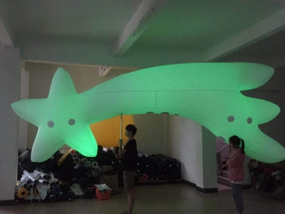 LED inflatable shoot star ba...