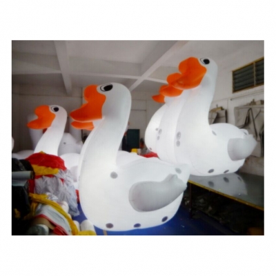 LED inflatable swan balloon ...