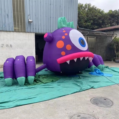 inflatable monster cartoon i...