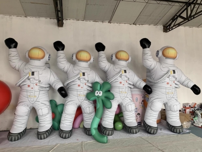 inflatable spaceman cartoon ...