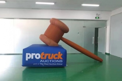 Inflatable Gavel advertising...