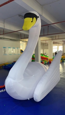 inflatable advertising swan ...