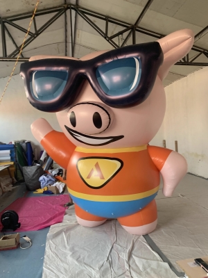 inflatable advertising pig c...