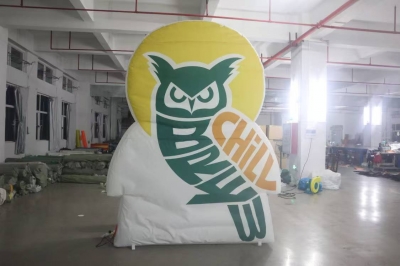 inflatable owl bird cartoon ...