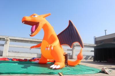 inflatable fire dragon infla...