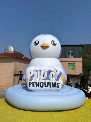 Inflatable penguin balloon p...
