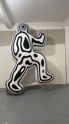 inflatable running human inf...