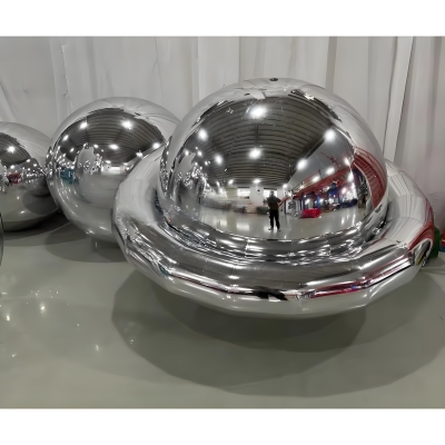 inflatable mirror UFO balloo...