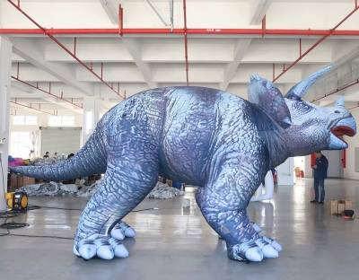 inflatable dinosaur cartoon