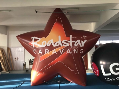 Inflatable star pvc balloon